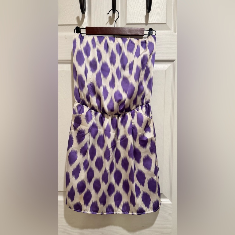 19 Cooper Violet and Ivory Dress